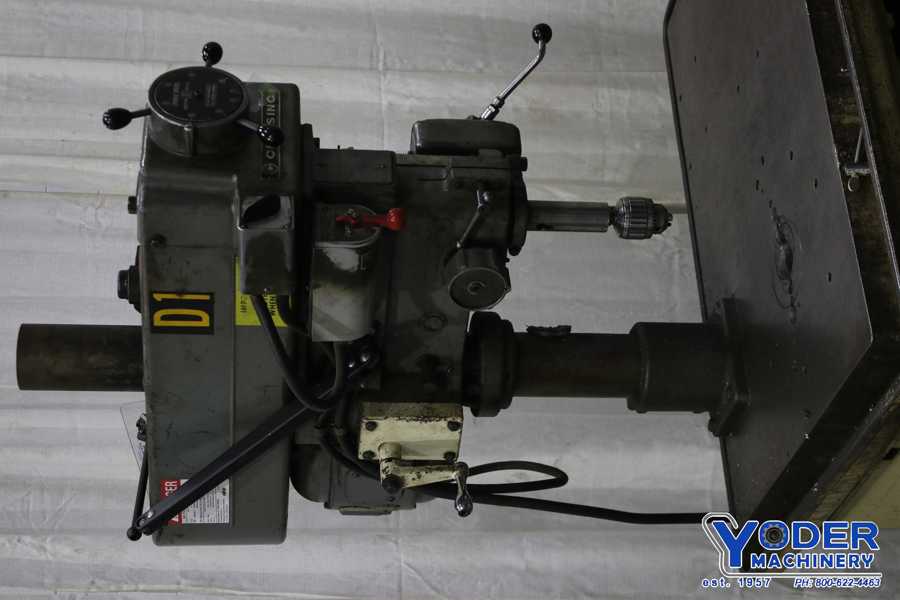 10" Clausing #2287, single spindle drill, 40" x24" table area, 1.5 HP, #76296 - Image 2