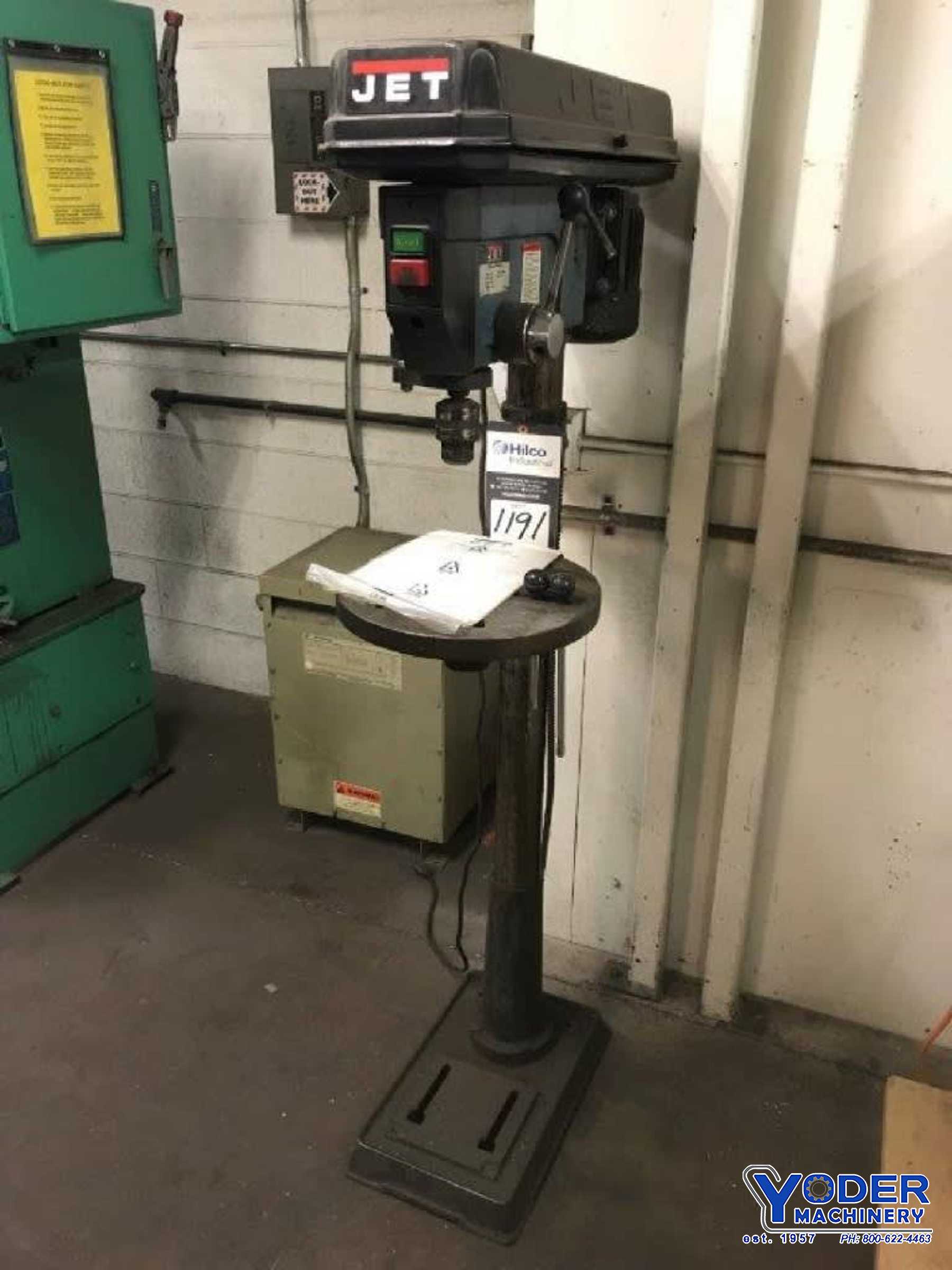 8-1/2" Jet #JDP-17MF, single spindle drill, 3-1/8" column diameter, 3/4 HP, #71985 - Image 2