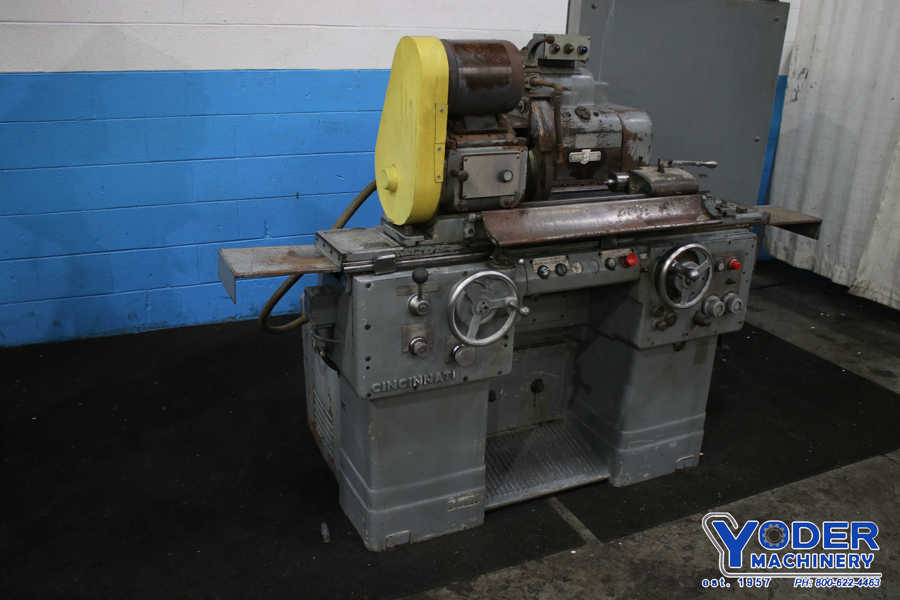 10" x 24" Cincinnati outside dimension cylindrical grinder, 12" x1" x5" wheel size, swivel wheelhead, #75814 - Image 2