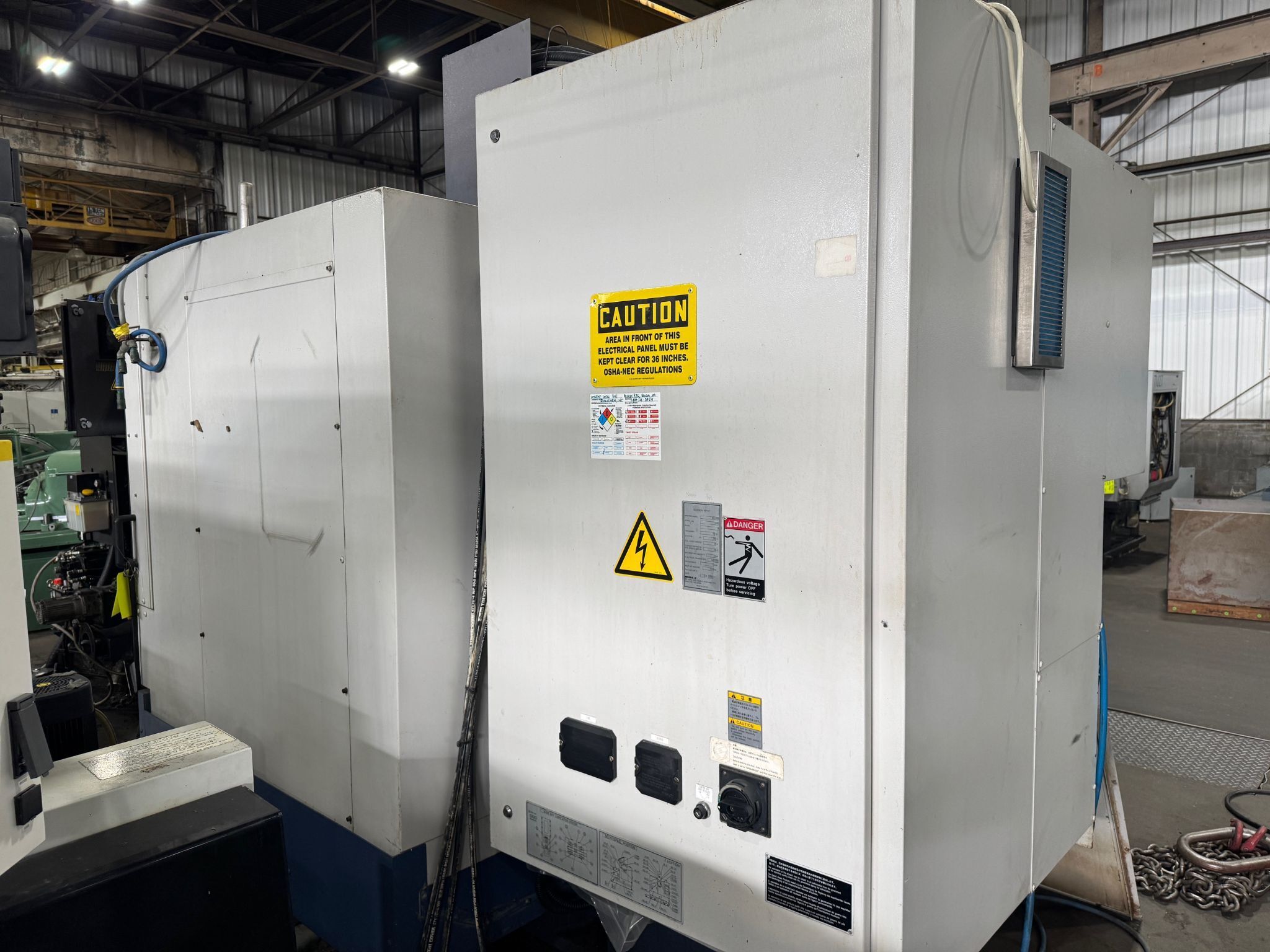 Mori Seiki #MV-40E, CNC vertical machining center,MSC-500 Control