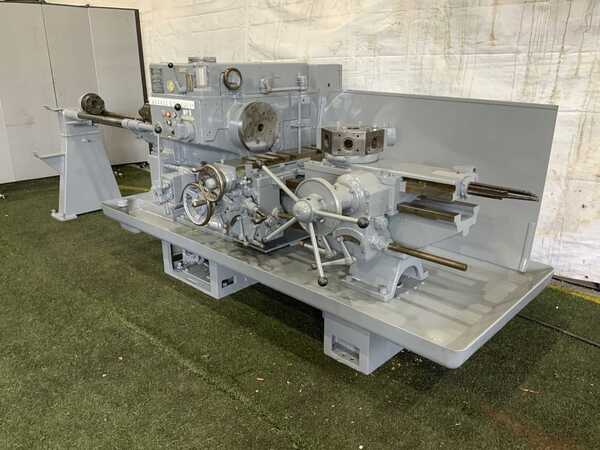 No. 5 Warner & Swasey, M2250 Square head, ram type turret lathe, 20" swing, 20/10 HP, #73005 - Image 1