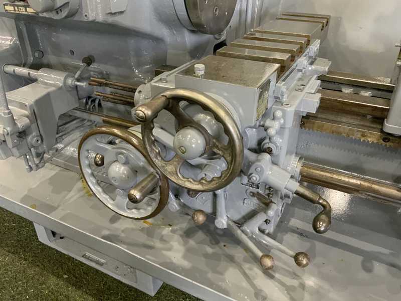 No. 5 Warner & Swasey, M2250 Square head, ram type turret lathe, 20" swing, 20/10 HP, #73005 - Image 6