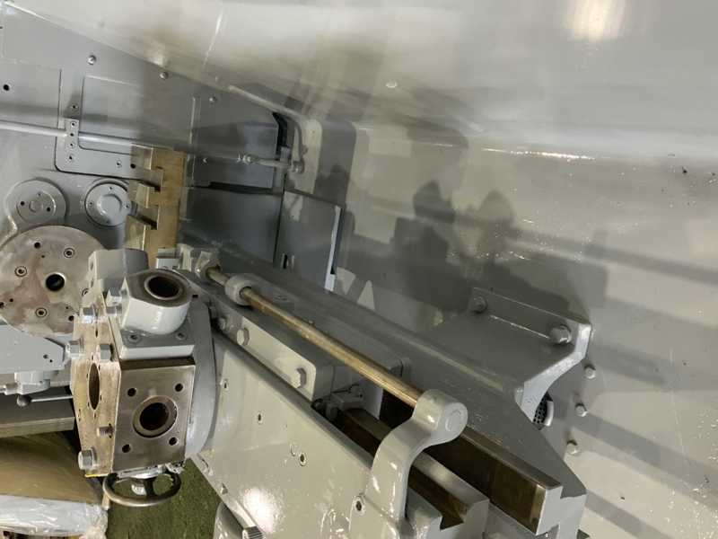 No. 5 Warner & Swasey, M2250 Square head, ram type turret lathe, 20" swing, 20/10 HP, #73005 - Image 9