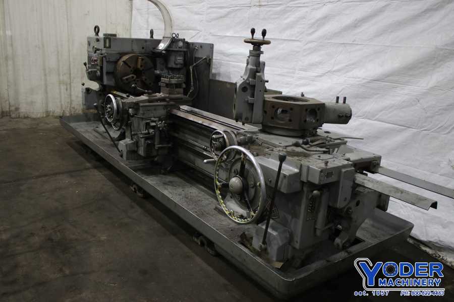 No. 2A Warner & Swasey, M3470, long bed turret lathe, 21-1/2" swing, 16-1/4" swing over cross slide, #75971 - Image 4