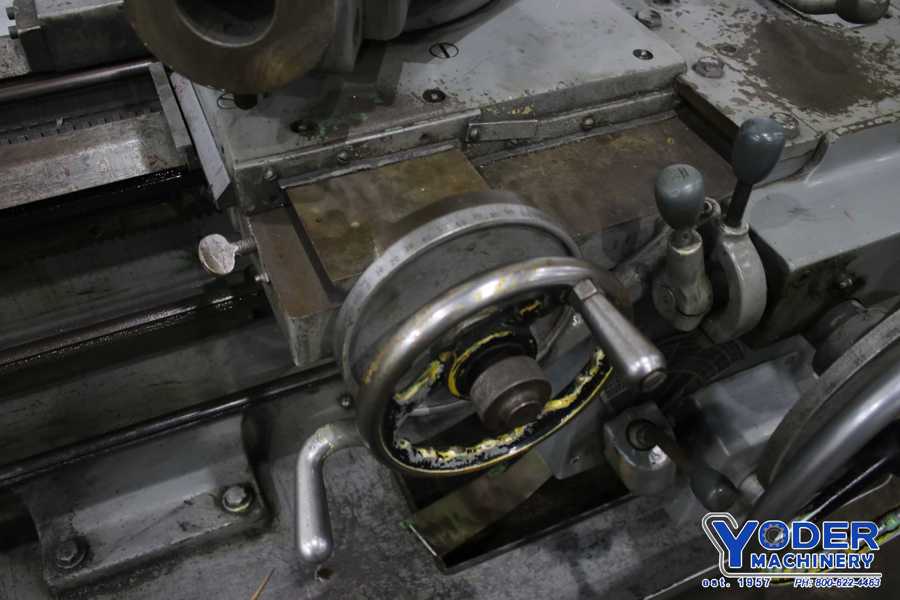 No. 2A Warner & Swasey, M3470, long bed turret lathe, 21-1/2" swing, 16-1/4" swing over cross slide, #75971 - Image 7