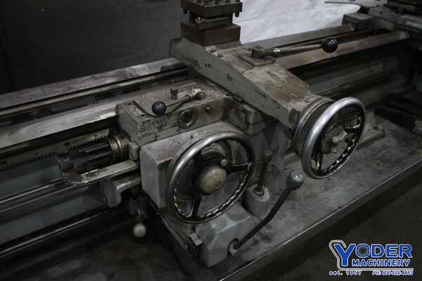 No. 2A Warner & Swasey, M3470, long bed turret lathe, 21-1/2" swing, 16-1/4" swing over cross slide, #75971 - Image 8