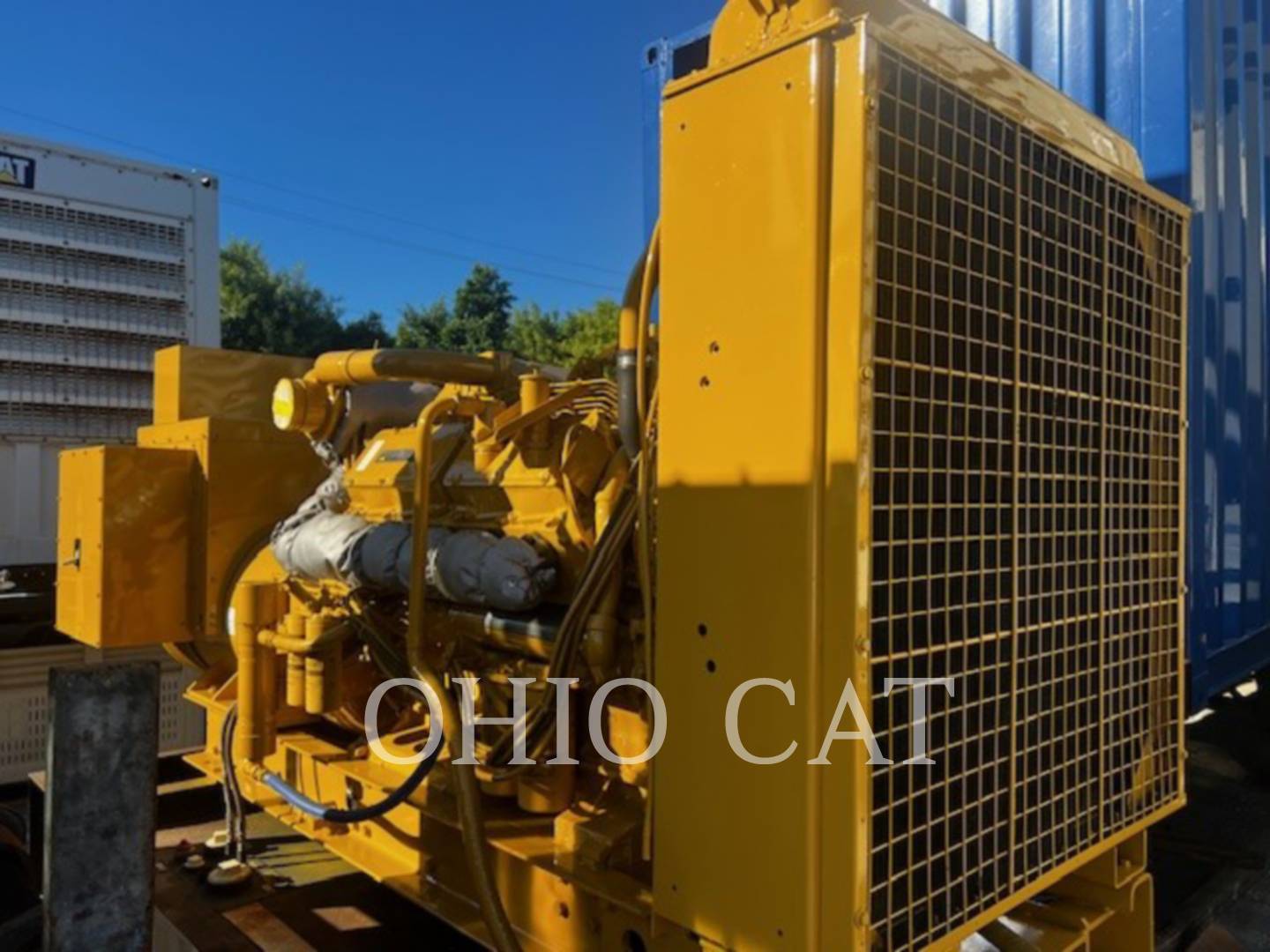 600 KW Caterpillar 3412, Stationary Generator Set, Diesel, 1800 RPM, 480V, 1350 hours, 1997 - Image 3