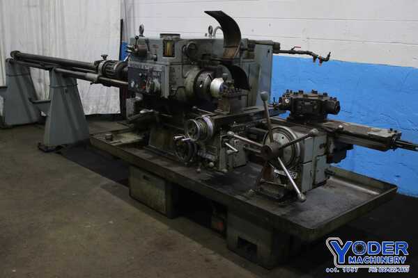 No. 4 Warner & Swasey, M4640, ram type turret lathe, 18-1/8" swing, 3-jaw chuck, #76433 - Image 1