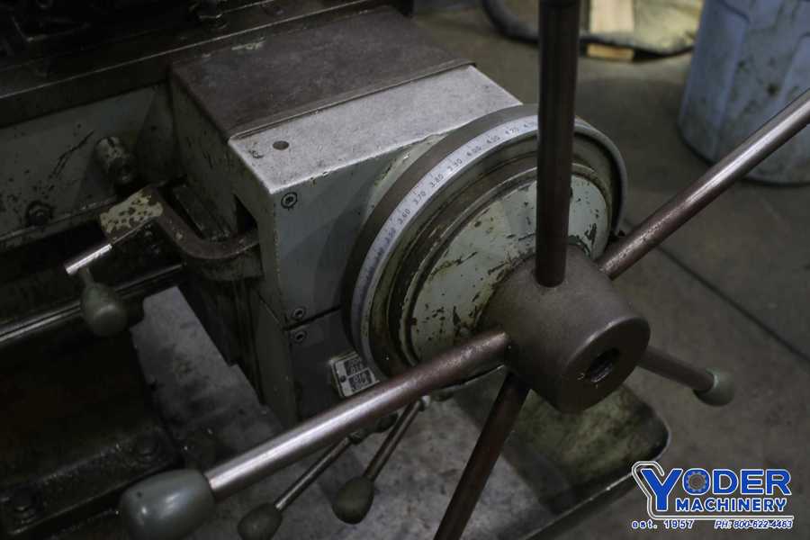 No. 4 Warner & Swasey, M4640, ram type turret lathe, 18-1/8" swing, 3-jaw chuck, #76433 - Image 3