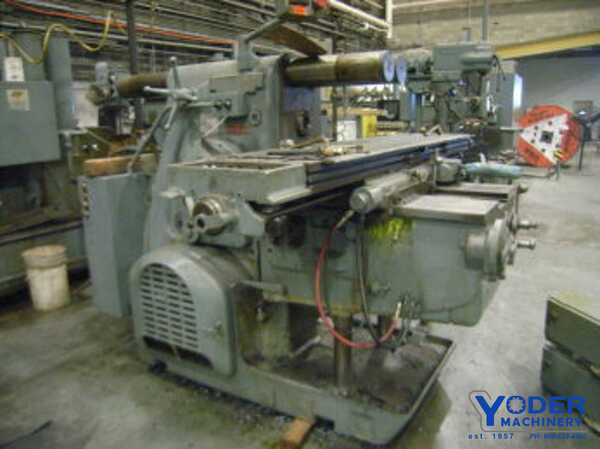 Kearney & Trecker #430-17TF, horizontal mill, 17" x80" table, power draw bar, coolant, #63495 - Image 2
