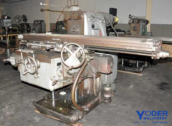Kearney & Trecker #415TF, horizontal mill, 15-1/2" x80" table, 15 HP, dual controls, #62762 - Image 2