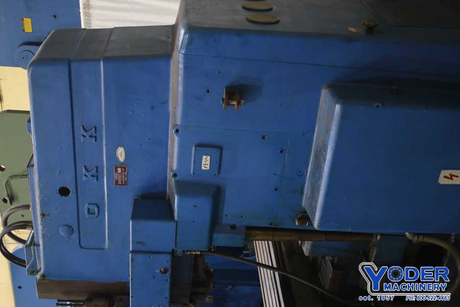 OKK #MDH-5V, vertical mill, 18" x96" table, 30 HP, #50 NS, power draw bar, #76388 - Image 7