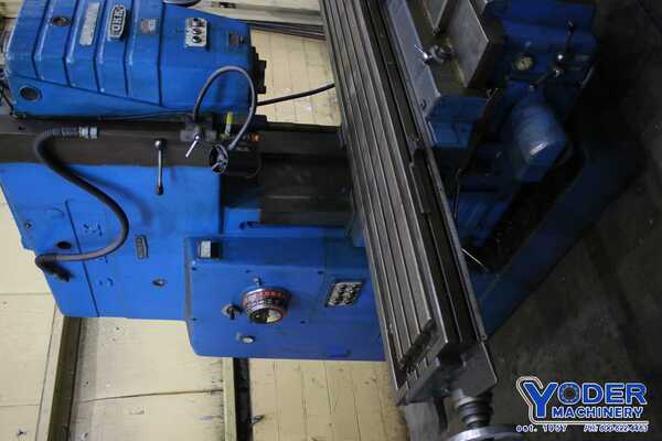 OKK #MDH-5V, vertical mill, 18" x96" table, 30 HP, #50 NS, power draw bar, #76388 - Image 10