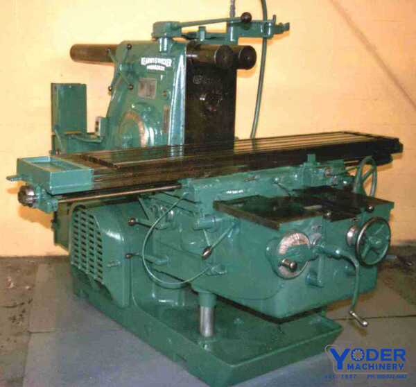 Kearney & Trecker #315TF-16, plain horizontal mill, 15-1/2" x80" table, 15 HP, #50 NS, #5662 - Image 2