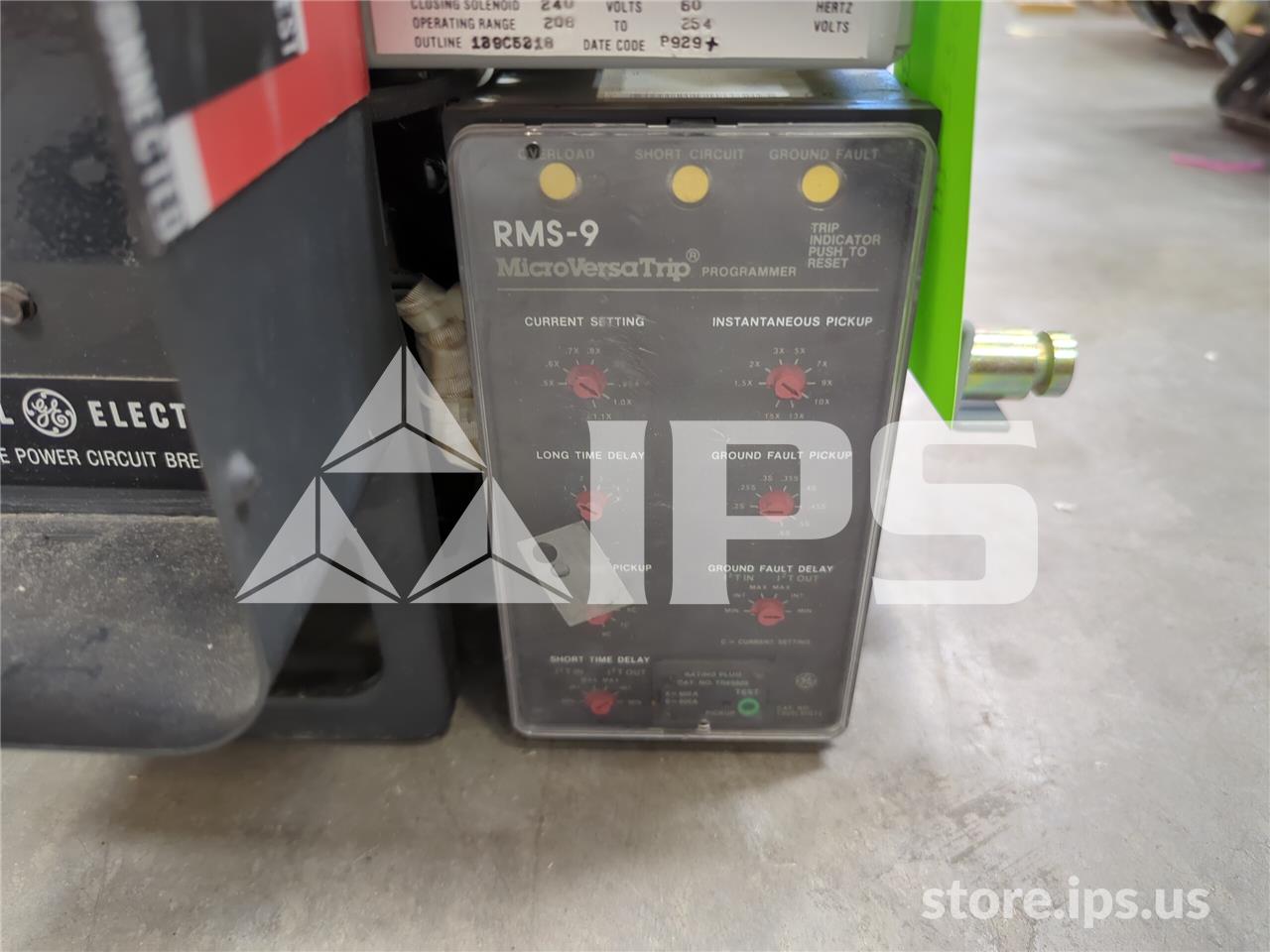 800 Amps GE Akru-7d-30s Eo/do (akru-_d-30s) 120 Volts AC Control, 240 Volts AC Close Coil, Ba, Bfi, 1600 Amps - Image 4