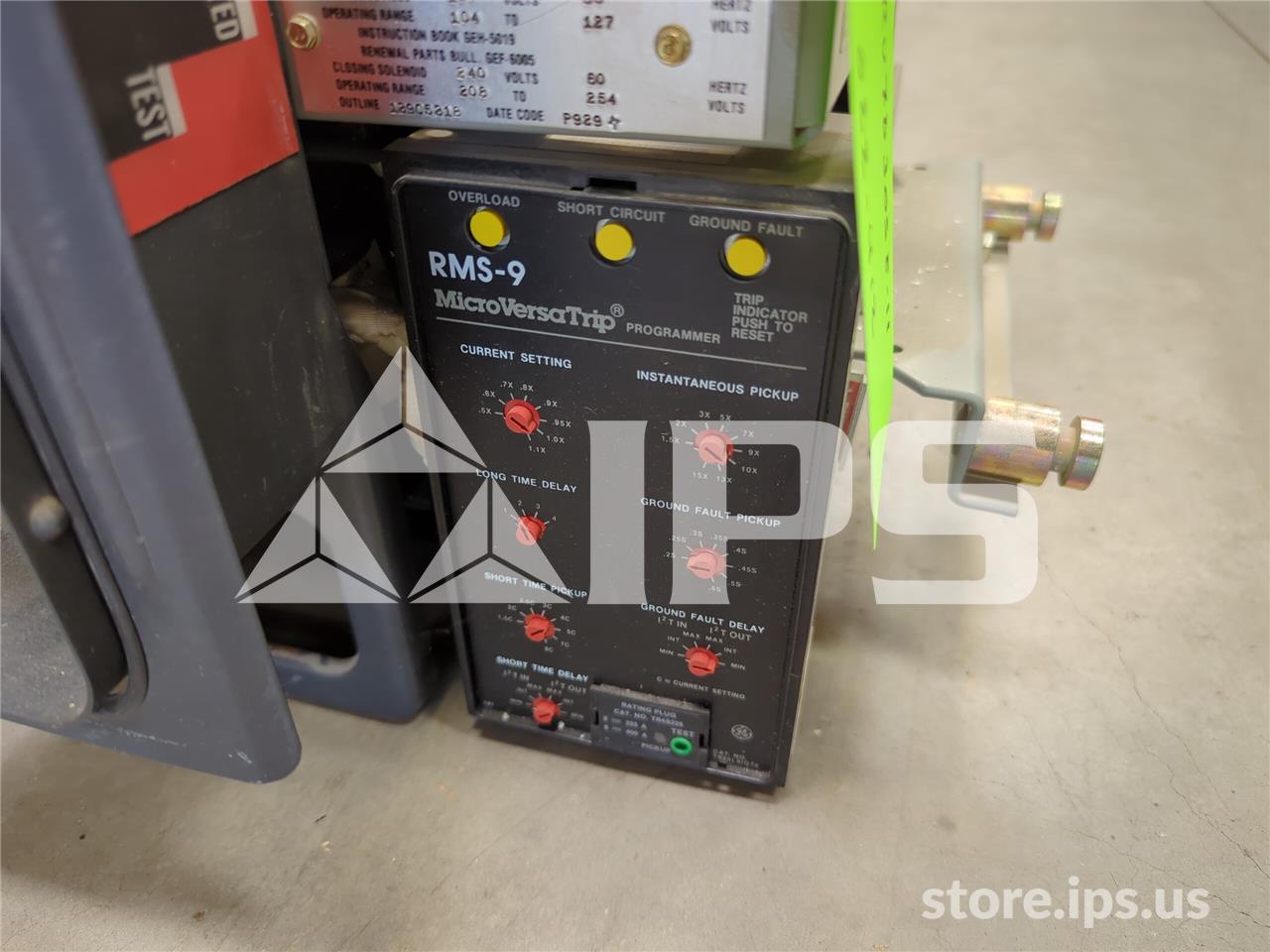 800 Amps GE Akru-7d-30s Eo/do (akru-_d-30s) 120 Volts AC Control, 240 Volts AC Close Coil, Ba, Bfi, 1600 Amps - Image 4