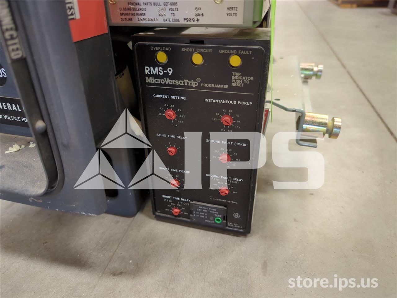 800 Amps GE Akru-7d-30s Eo/do (akru-_d-30s) 120 Volts AC Control, 240 Volts AC Close Coil, Ba, Bfi, 1600 Amps - Image 4