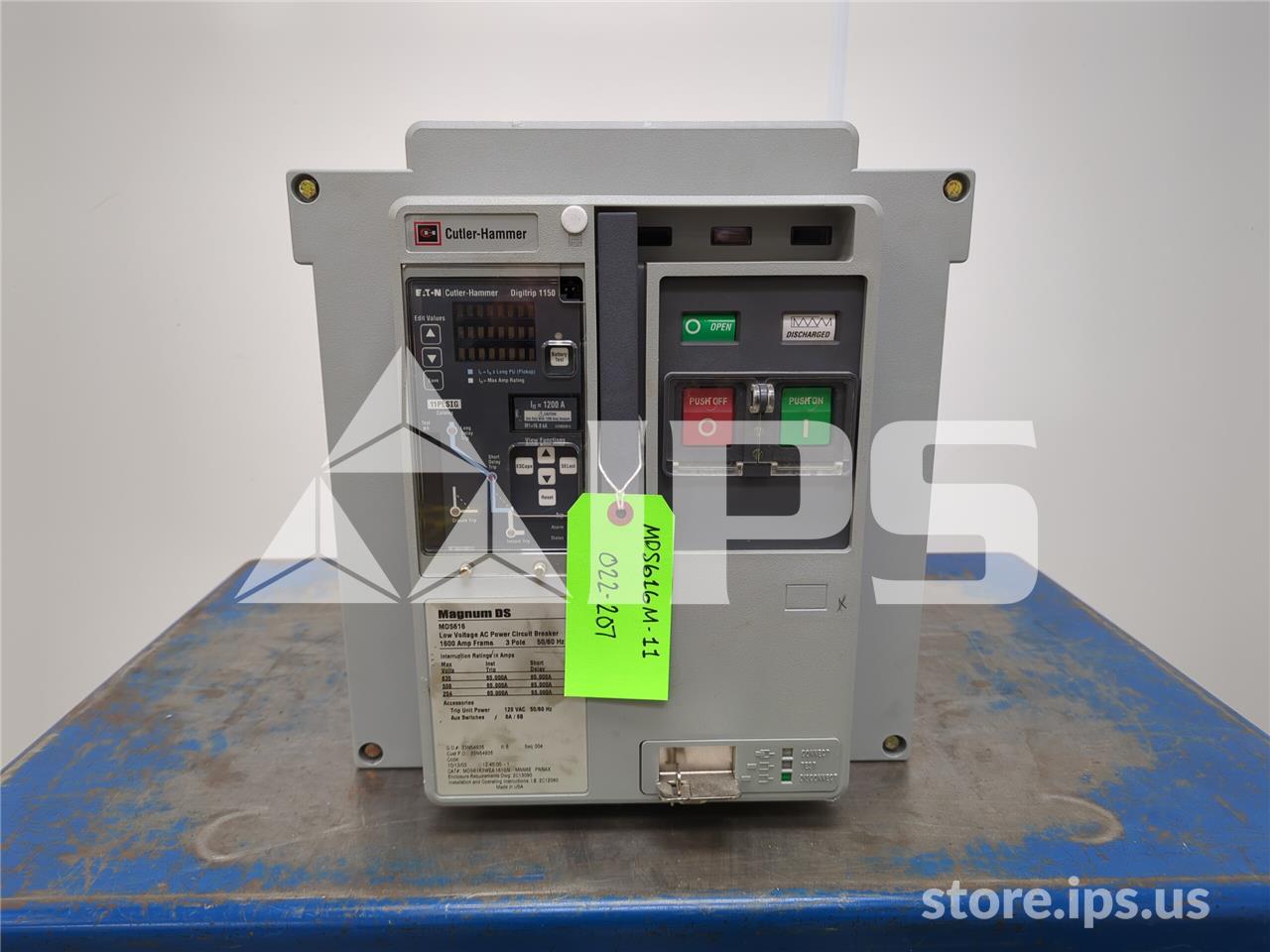 1600 Amps Ch Mds6163wea161gnmnn6epnnax Mo/do (mds616) Digitrip 1150 Plus Lsig, 1200 Amps Ct, 1200 Amps Rp - Image 1