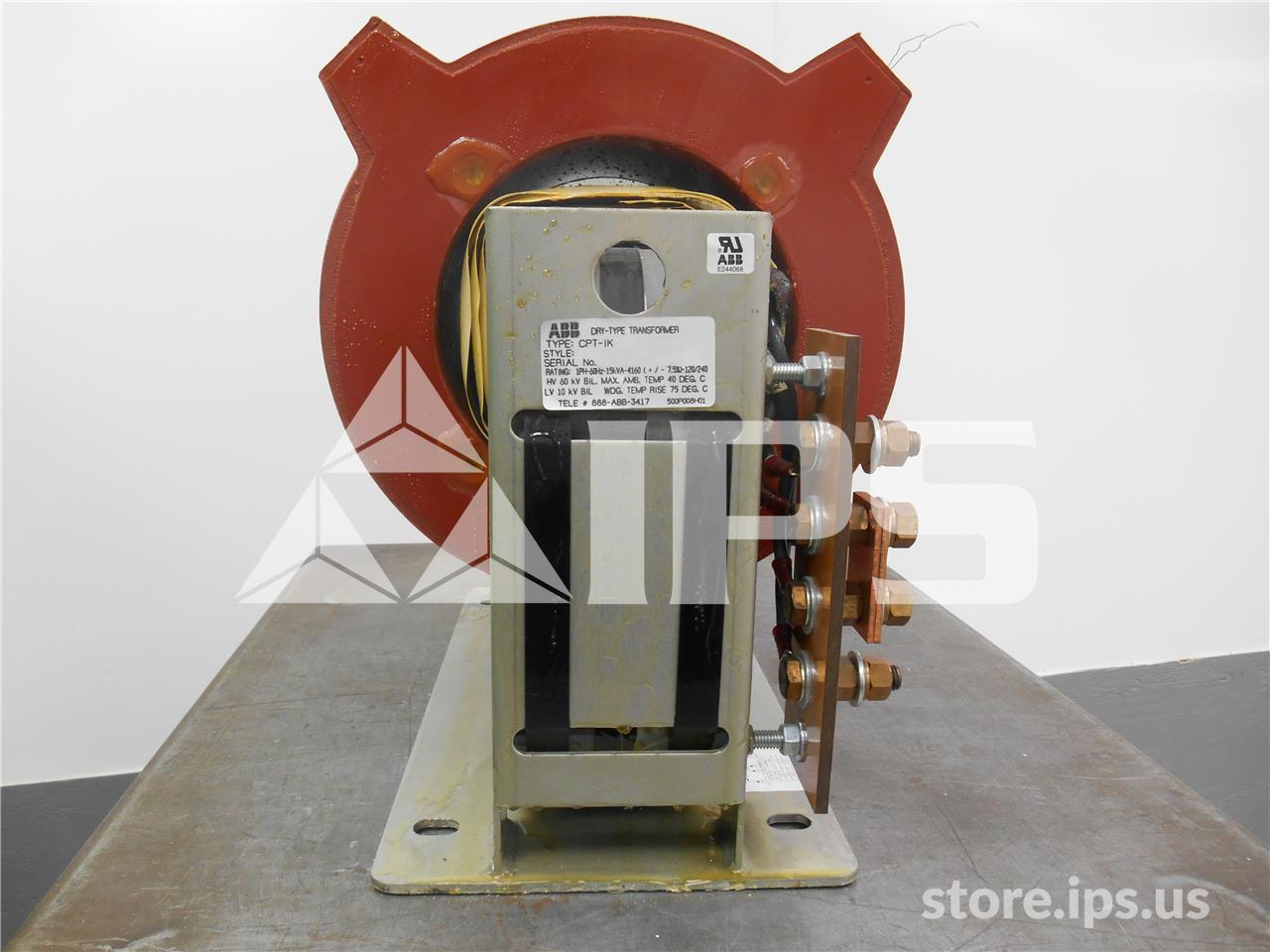 ABB 20:1 Control Power Transformer 15kv Amps 2400:120/240, 5 KV Voltage Class, 4 Multi Tap Configuration - Image 1