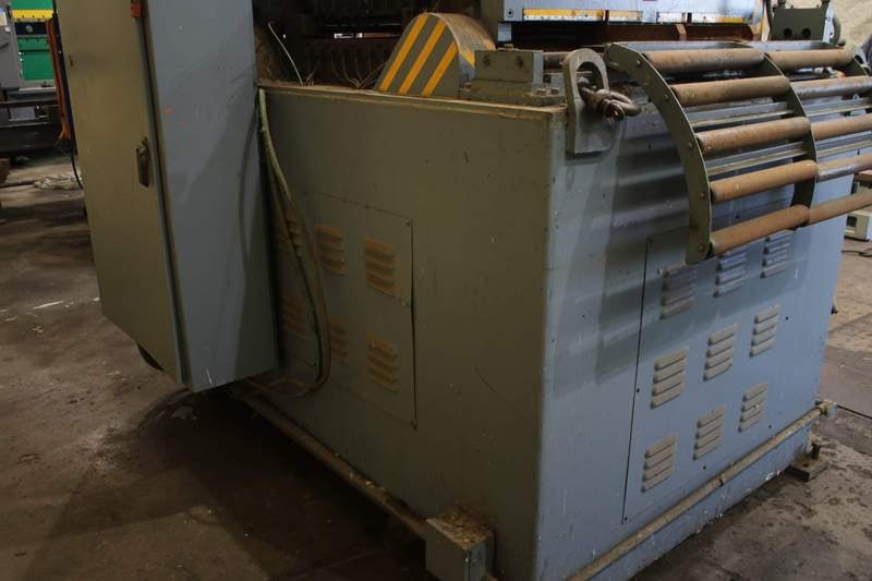 40" x .09" Coil-Matic #9-816-002, straightener, 15 rolls, 5 HP, variable speed, Trabon lube system, #74440 - Image 8