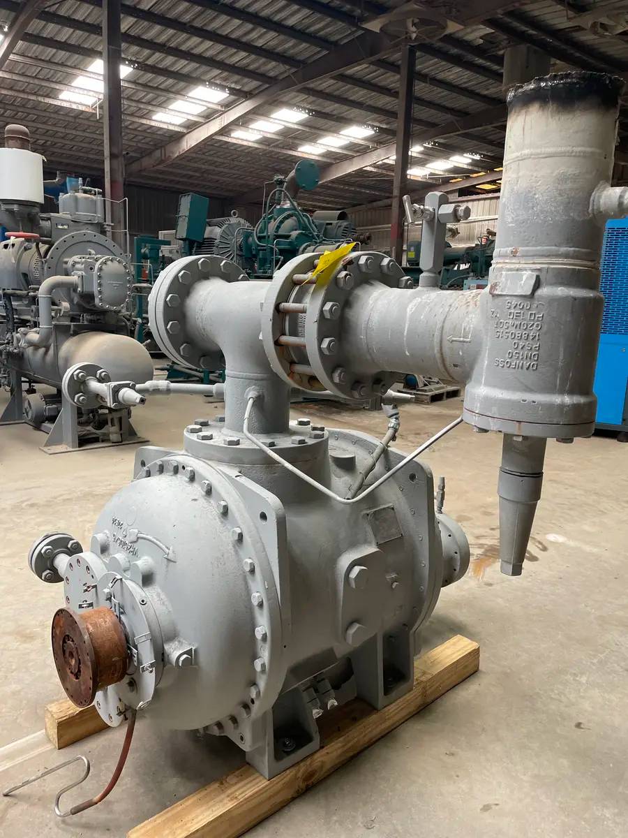 FES 385S, Bare Rotary Screw Compressor, Hydraulic Test Pressure 470 PSIG, 2010 - Image 6