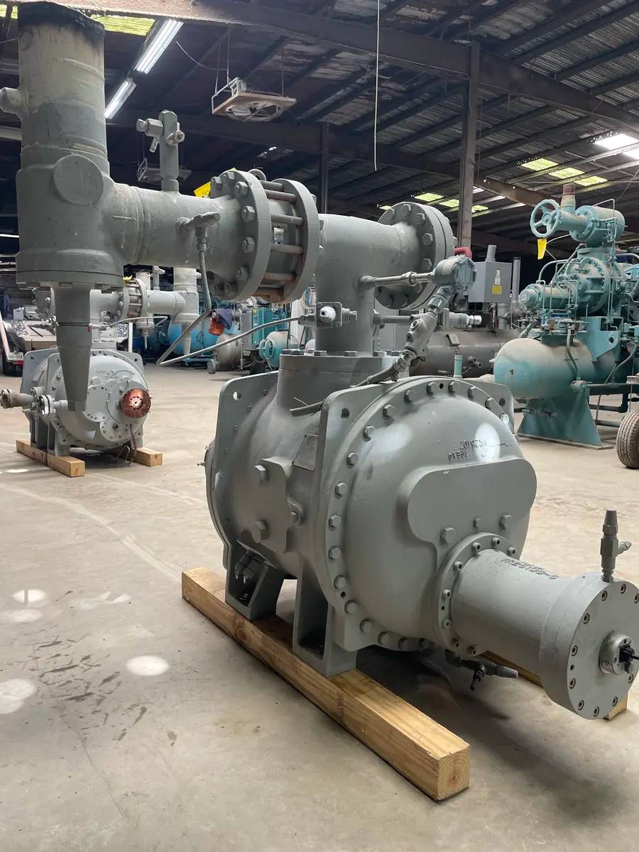 FES 385S, Bare Rotary Screw Compressor, Hydraulic Test Pressure 470 PSIG, 2010 - Image 8