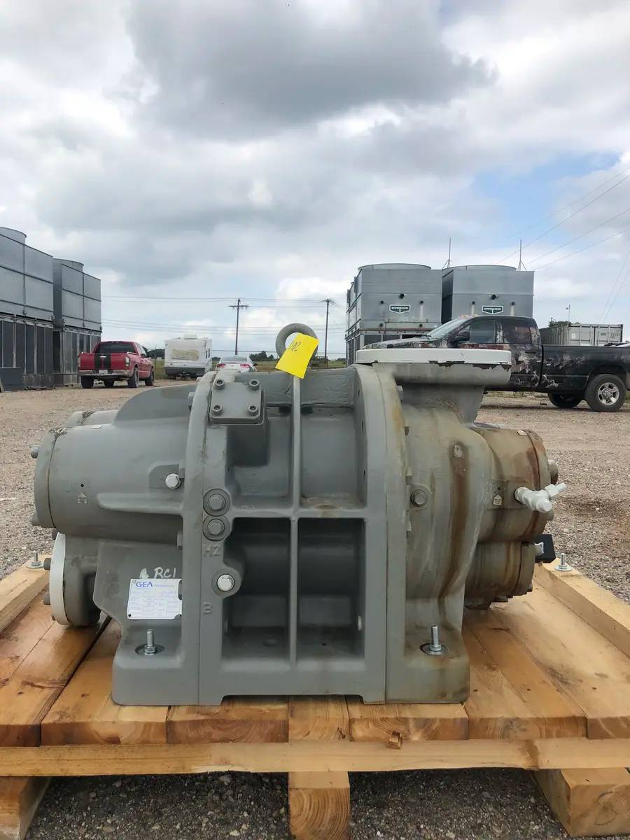 GEA S-52, Bare Rotary Screw Compressor, Hydraulic Test Pressure 620 PSIG, 2004 - Image 3