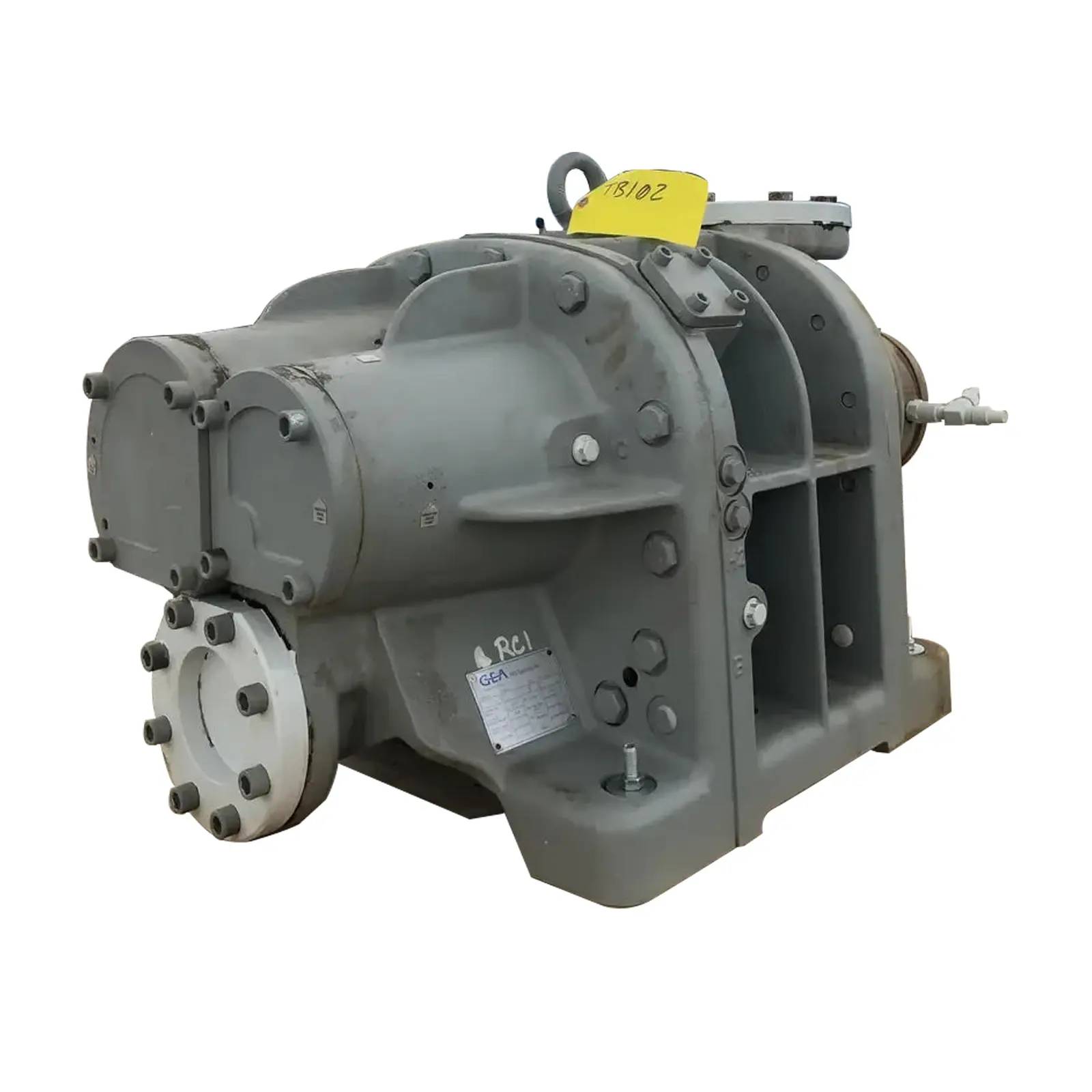 GEA S-52, Bare Rotary Screw Compressor, Hydraulic Test Pressure 620 PSIG, 2004 - Image 8