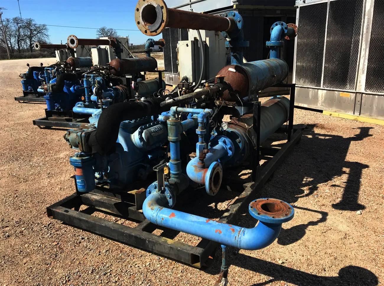 Vilter TCCW2504X, Thermal Care Water Cooled Chiller Skid, 125 HP - 1780 RPM, 7 cylinders - Image 5