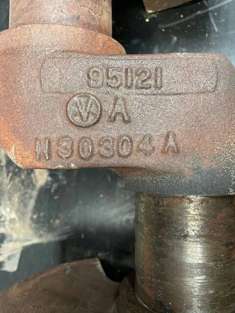 Vilter N30304A, 446 Crankshaft w/bearings - Image 10