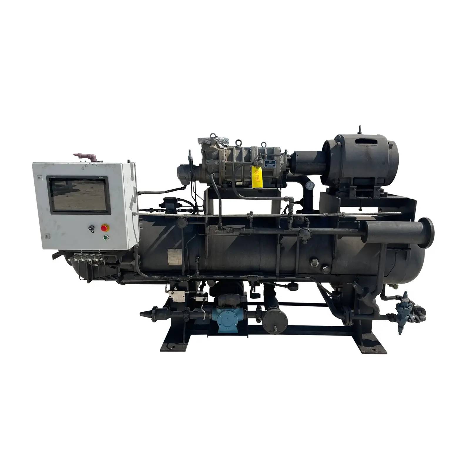 75 HP FES 140LE-B, Rotary Screw Compressor Package, 3600 RPM, 350 psig, 1987 - Image 1