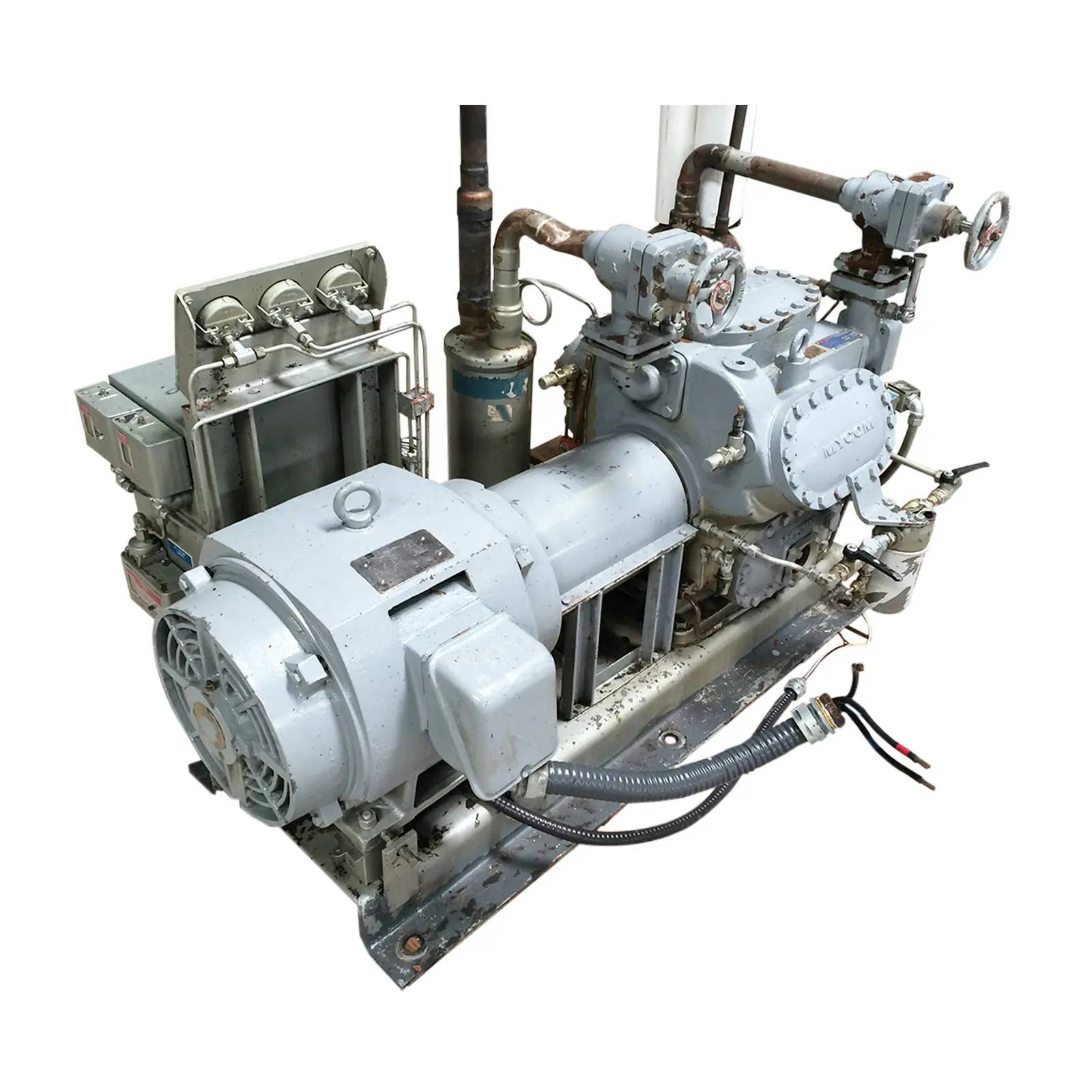 25 HP Mycom F6C2, 6-Cylinder Reciprocating Compressor Package, Semi-Hermetic Driven, 208-230/460 V - Image 3