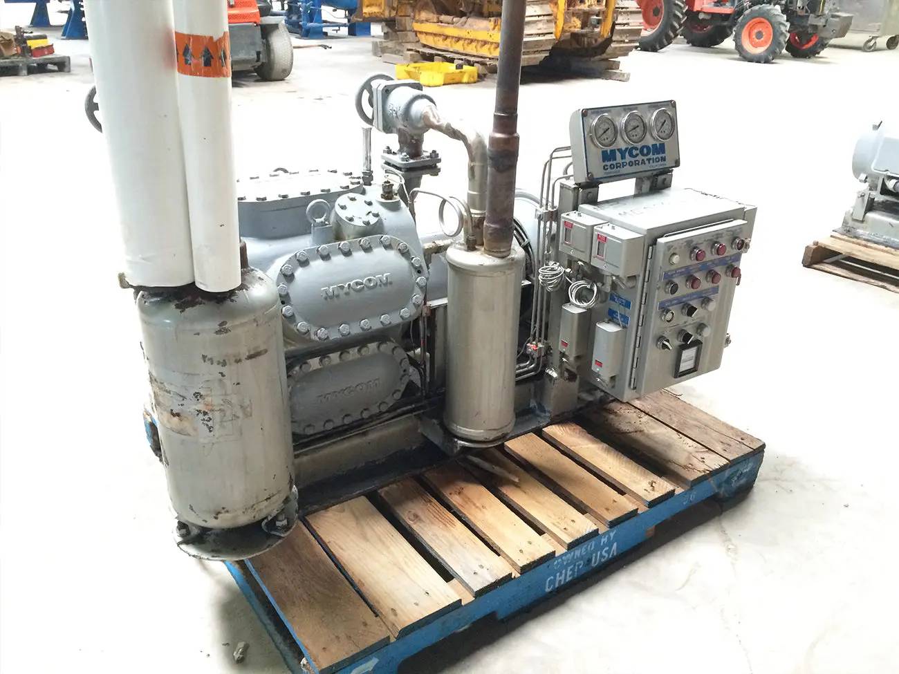 25 HP Mycom F6C2, 6-Cylinder Reciprocating Compressor Package, Semi-Hermetic Driven, 208-230/460 V - Image 5