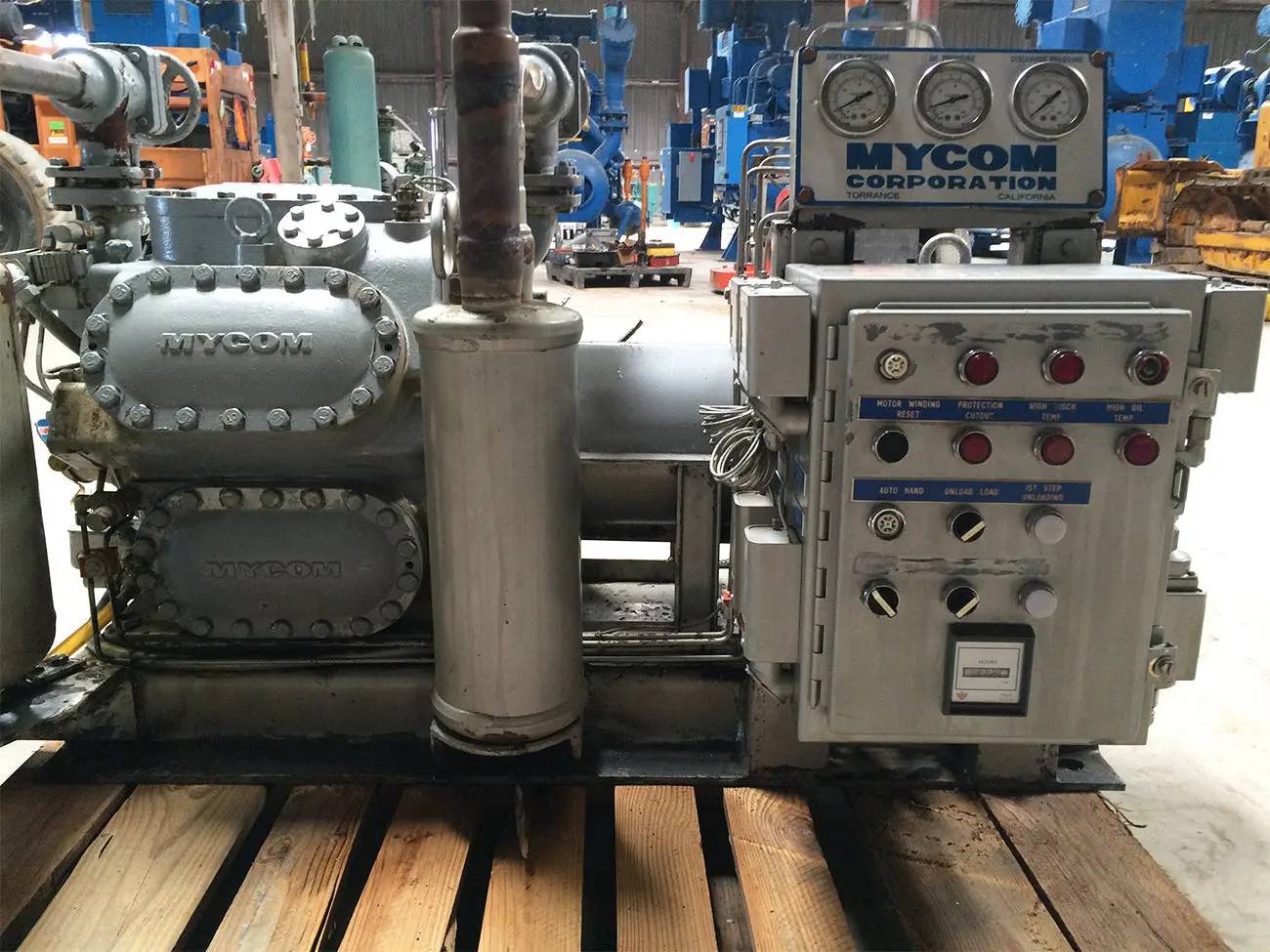 25 HP Mycom F6C2, 6-Cylinder Reciprocating Compressor Package, Semi-Hermetic Driven, 208-230/460 V - Image 6