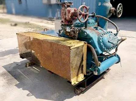 100 HP Mycom N6BM, Bare 6-Cylinder Reciprocating Compressor, Semi-Hermetic Driven, 208-230/460 V, 470 psig - Image 6