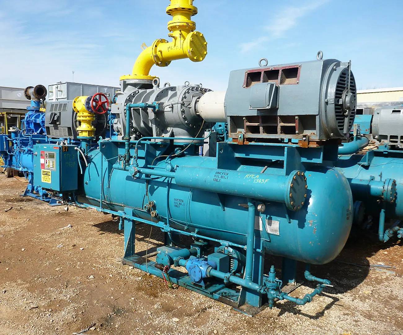 400 HP FES 1160B/320L, Rotary Screw Compressor Package, 2300/4160 V, 420 psig - Image 4