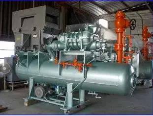 700 HP FES 250LUD-MX, Rotary Screw Compressor Package, 4000/2300 V, 250 psi, 1987 - Image 5