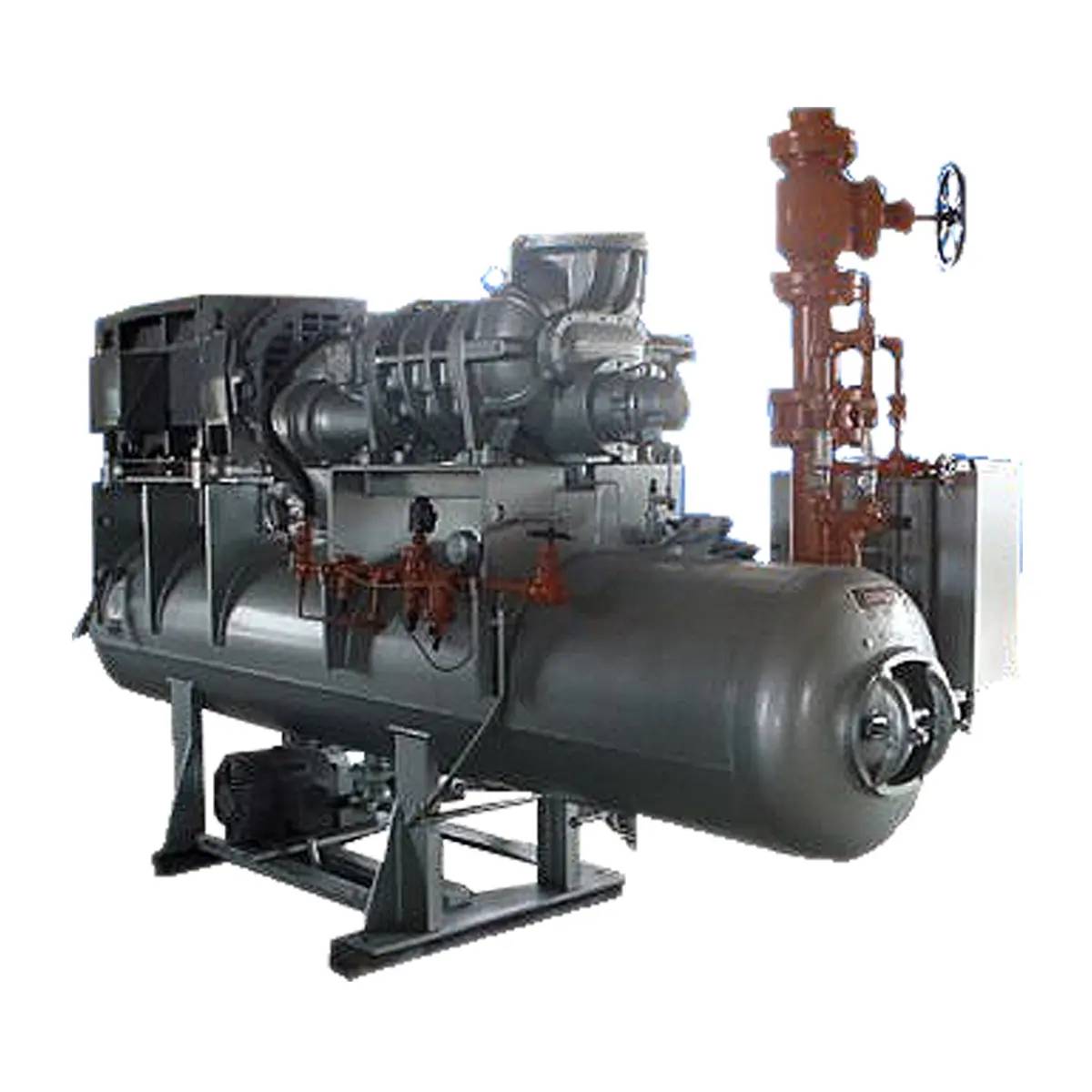 700 HP FES 575B/250LUD-ME, Rotary Screw Compressor Package, 4160 V, 1670 CFM - Image 2