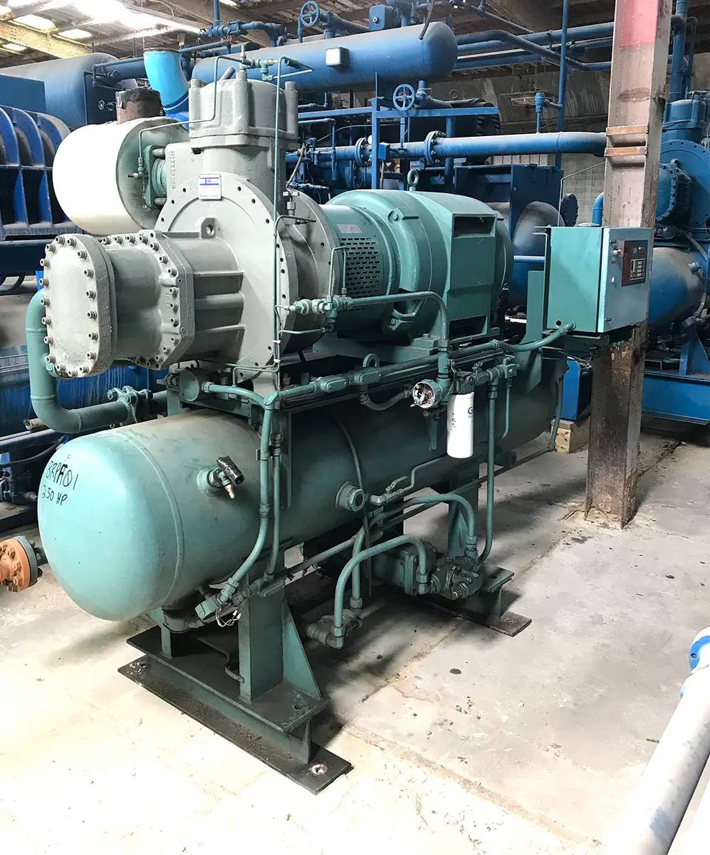 250 HP FES 16L/16LC, Rotary Screw Compressor Package, 460 V, 3515 hours Runtime, 1994 - Image 4