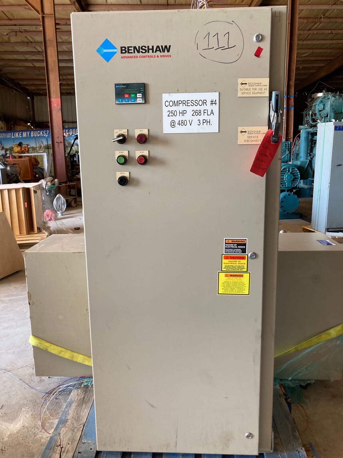 250 HP GEA 180-ME, Rotary Screw Compressor Package, 460 V, 250 psi - Image 10