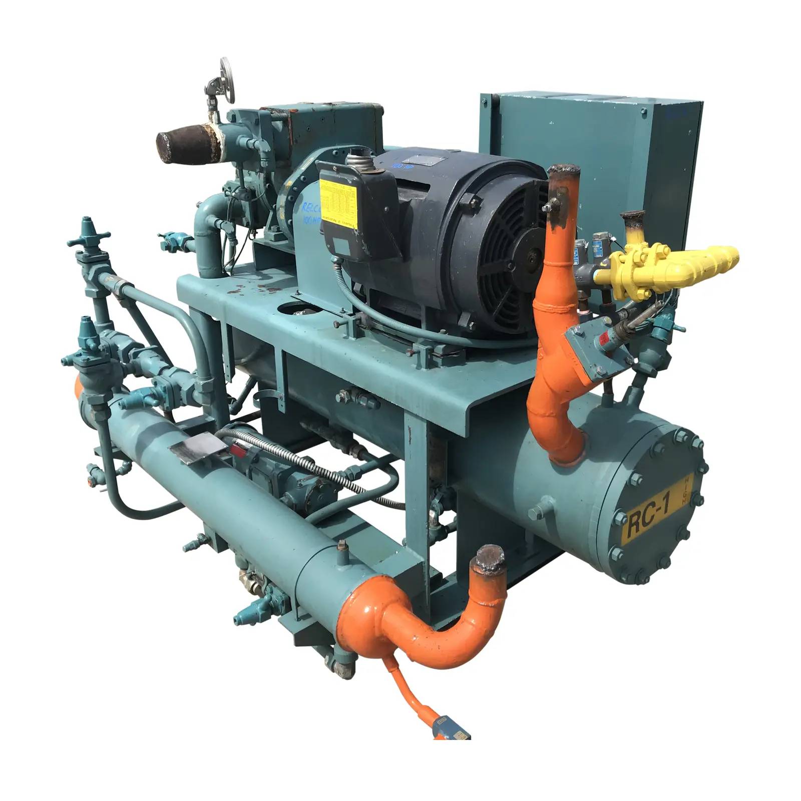 100 HP Frick RXB-39, Rotary Screw Compressor Package, 208-230/460 V, 3600 RPM, 300 psig, 1992 - Image 6