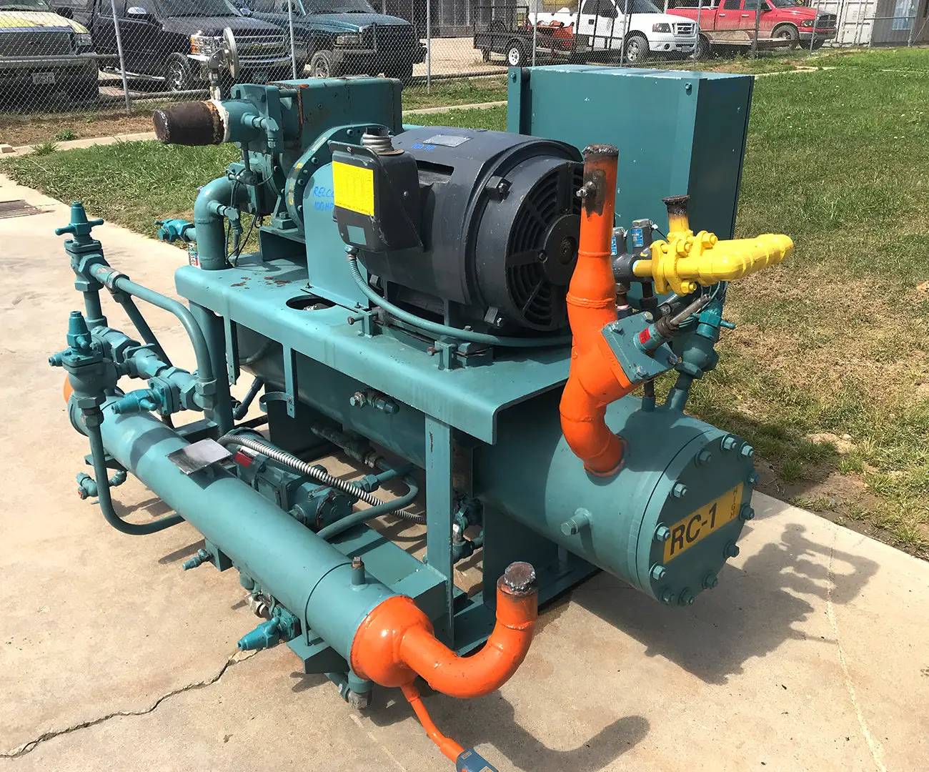 100 HP Frick RXB-39, Rotary Screw Compressor Package, 208-230/460 V, 3600 RPM, 300 psig, 1992 - Image 7