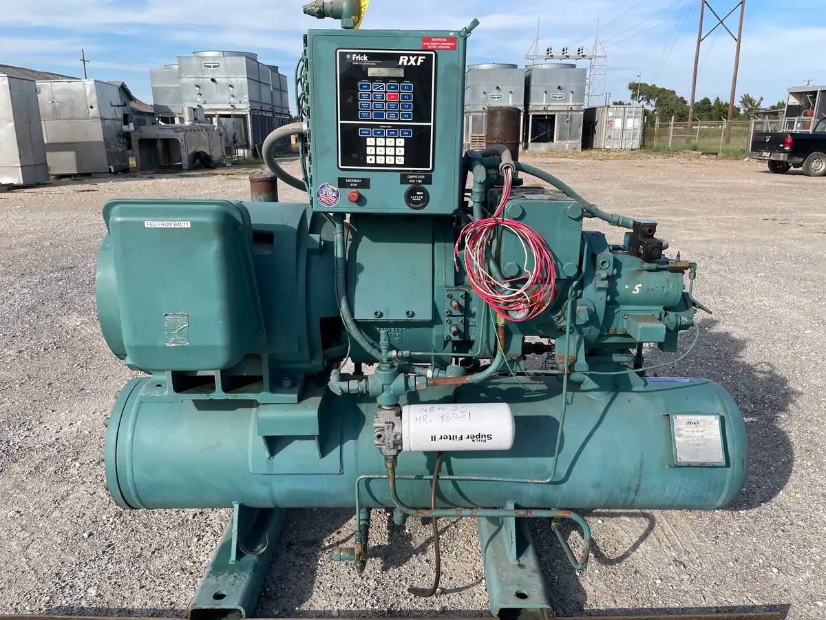 150 HP Frick RXF-50, Rotary Screw Compressor Package, 230/460 V, 3600 RPM, 300 psig, 1994 - Image 3