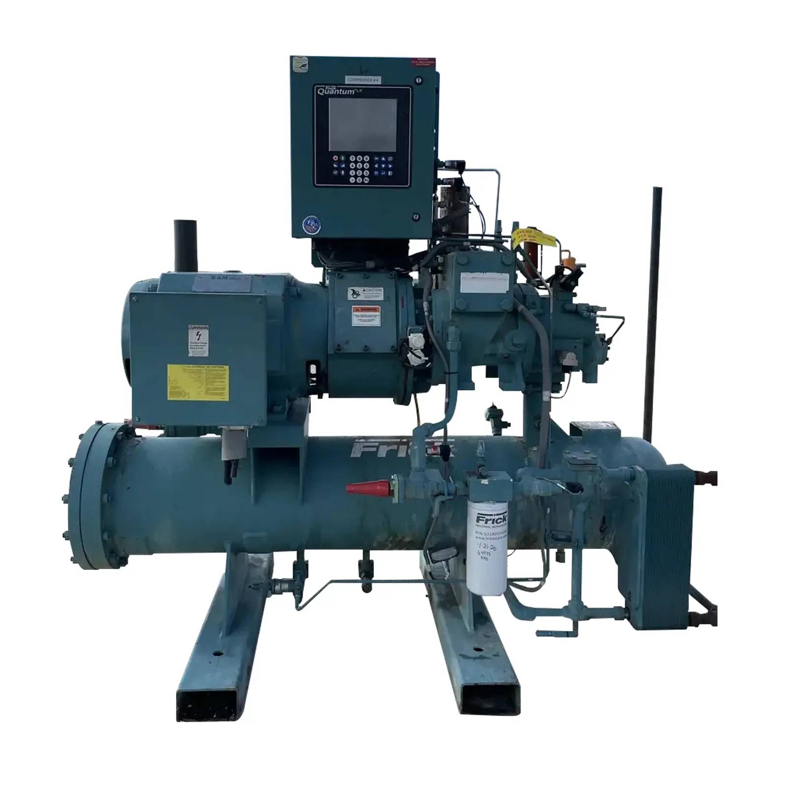 150 HP Frick RXF-50-H, Rotary Screw Compressor Package, 230/460 V, 300 psig, 2007 - Image 1