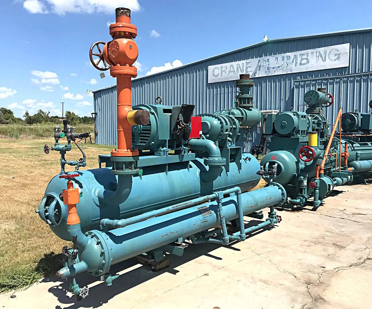 500 HP Dunham-Bush 106, Rotary Screw Compressor Package, 460 V, 1981 - Image 5