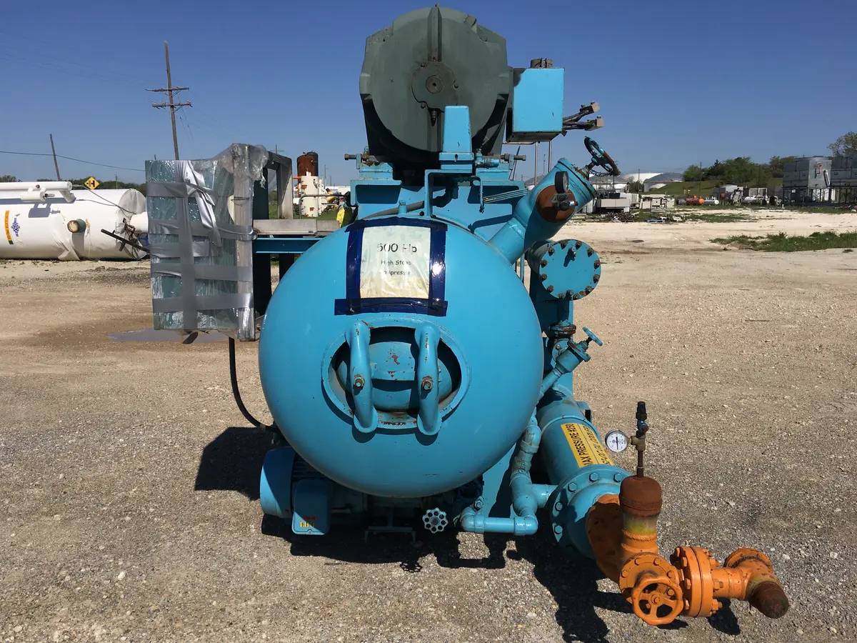 500 HP Frick, Rotary Screw Compressor Package, 450 V, 4500 RPM, 362 psig, 2001 - Image 5