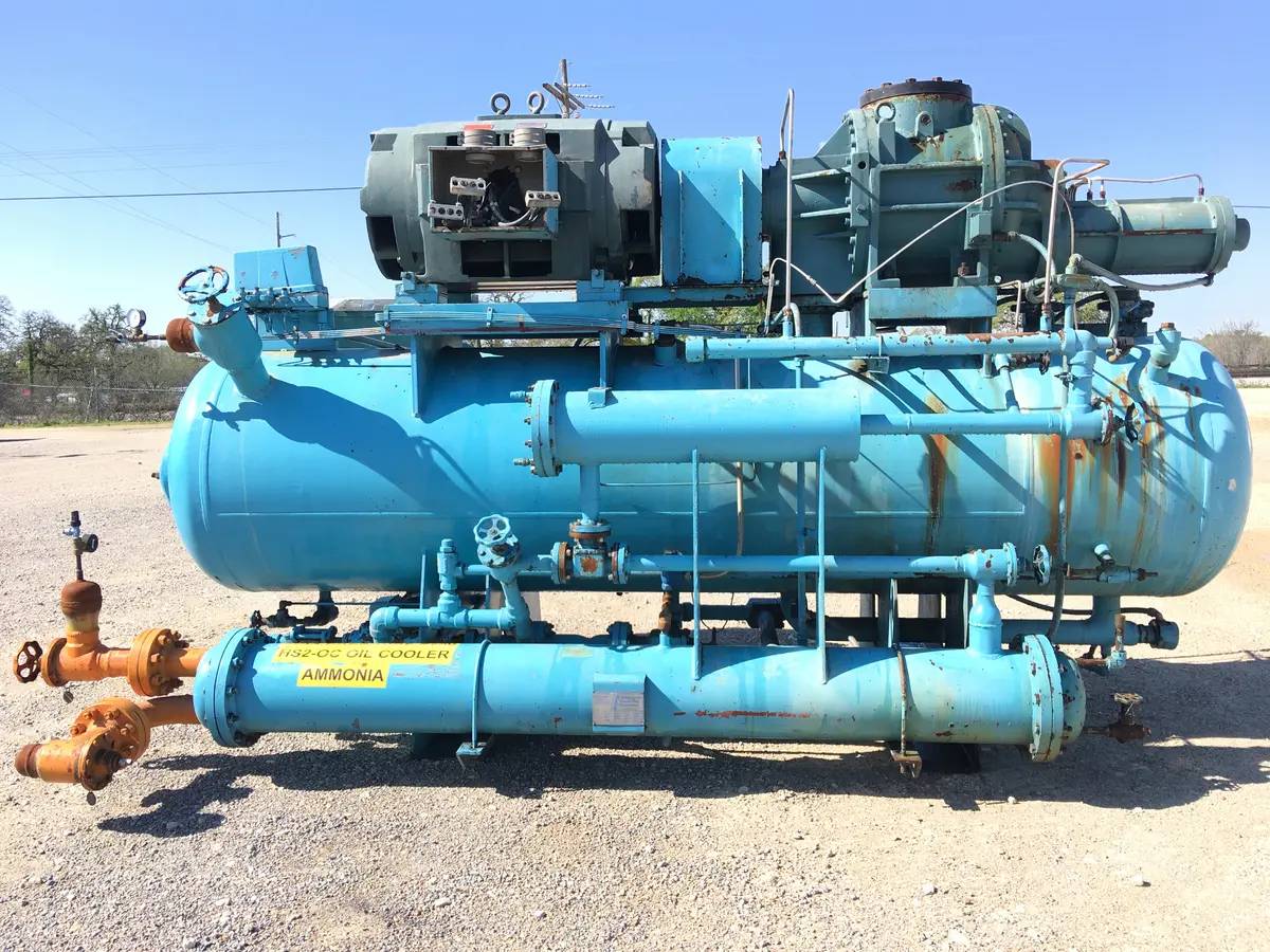 500 HP Frick, Rotary Screw Compressor Package, 450 V, 4500 RPM, 362 psig, 2001 - Image 7