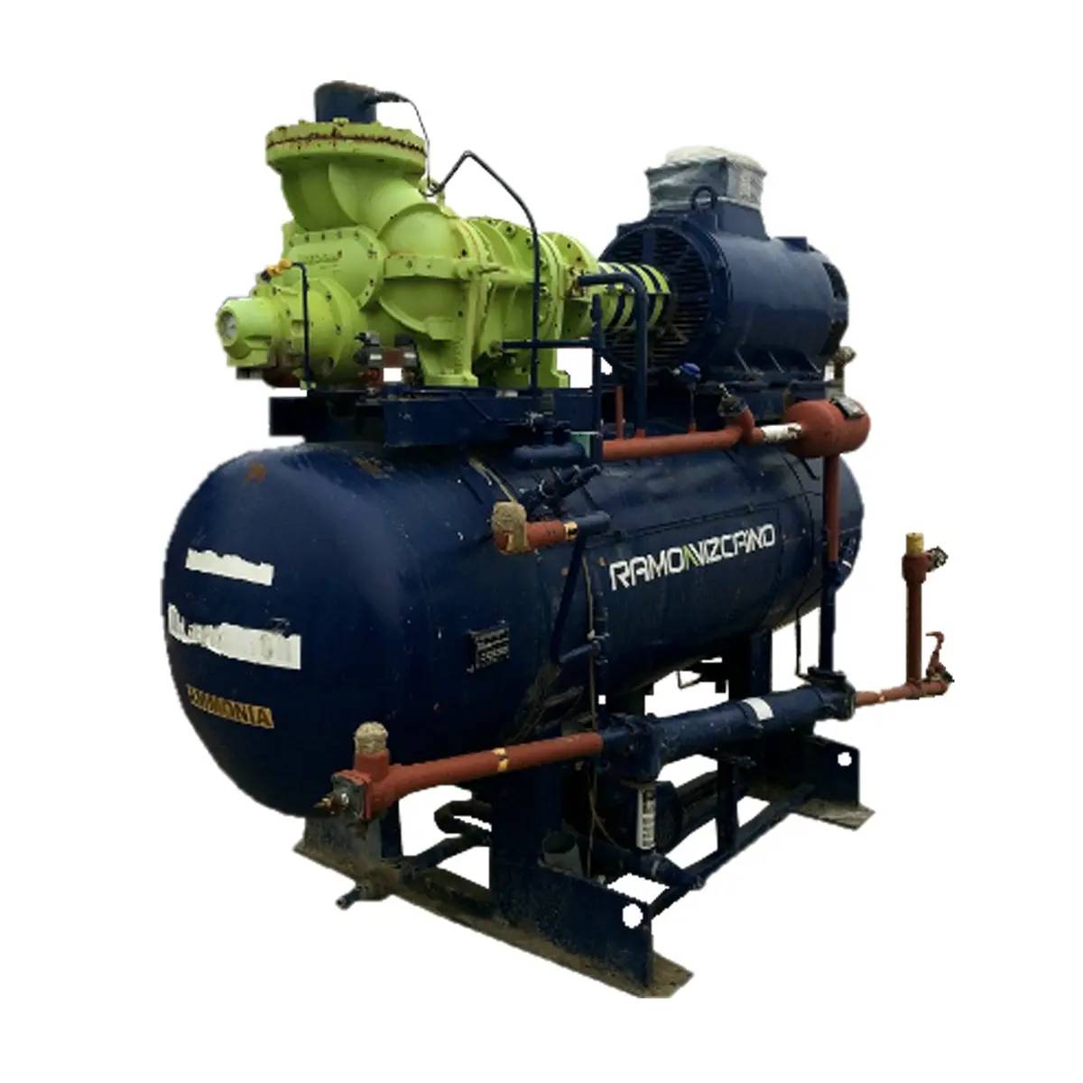 600 HP Ramon Vizcaino Refrigeracion 250-VMD-2.6, Rotary Screw Compressor Package, 400/600 V, 2009 - Image 1