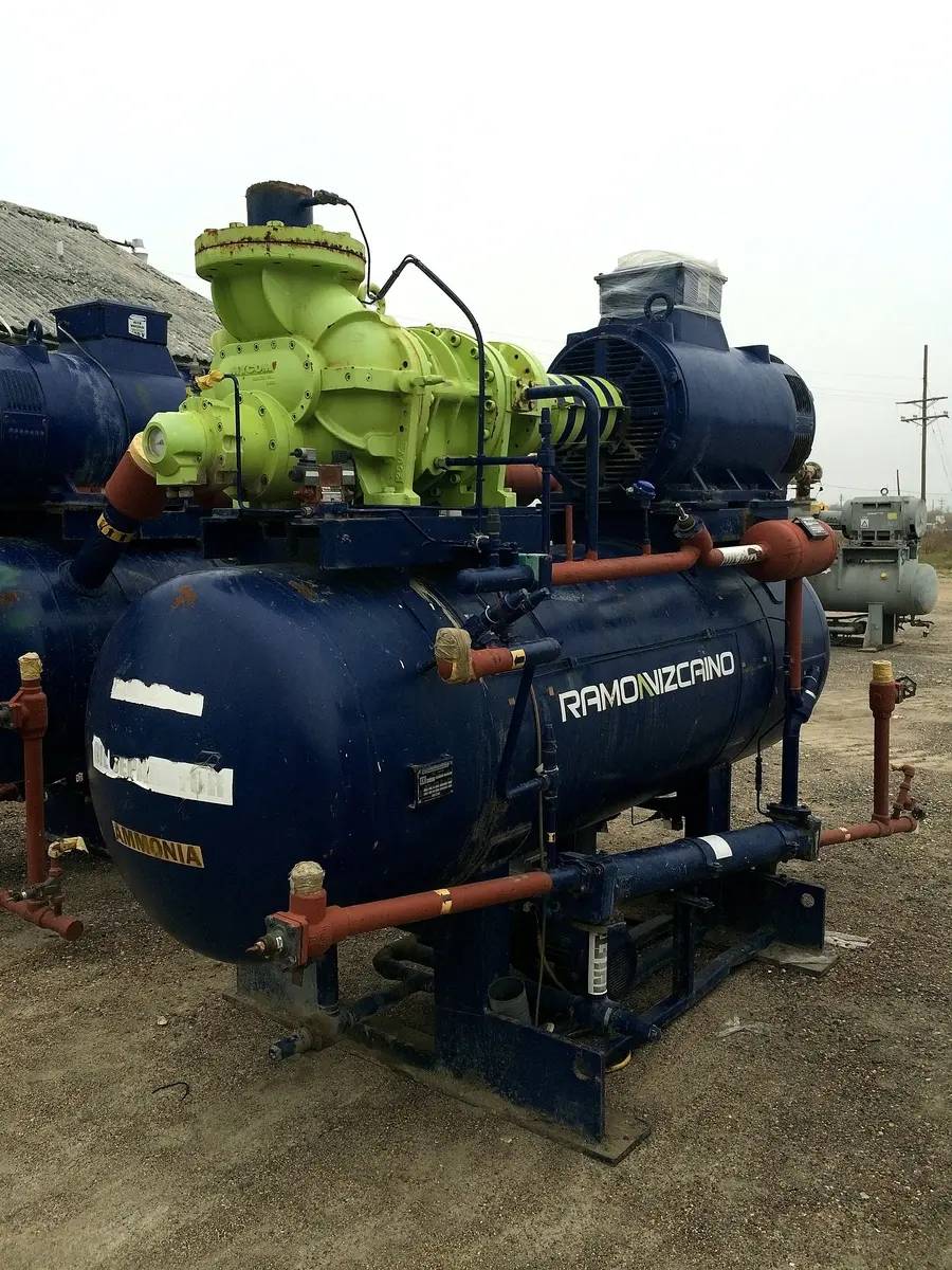 600 HP Ramon Vizcaino Refrigeracion 250-VMD-2.6, Rotary Screw Compressor Package, 400/600 V, 2009 - Image 3