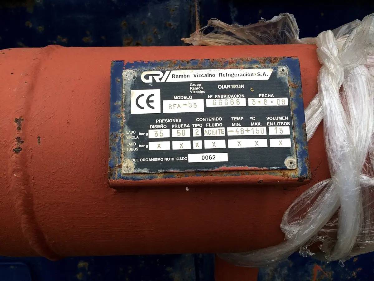 725 HP Mycom 250-VMD-2.6, Rotary Screw Compressor Package, 480 V, 300 psi, Missing Control Panel, 2009 - Image 9
